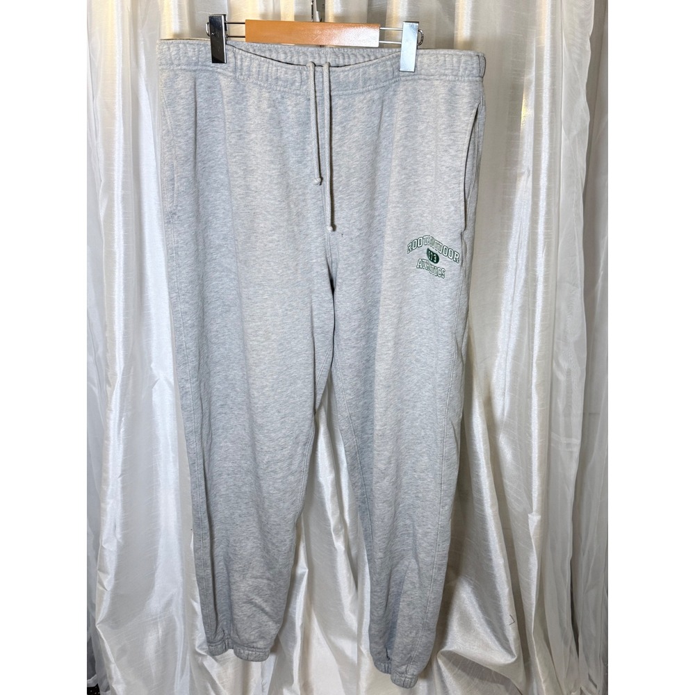 Roots Outdoor Athletics Sweatpants Mens XL Gray Embroidered Joggers